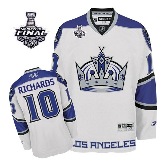 Mike Richards Los Angeles Kings Premier 2014 Stanley Cup Reebok Jersey - White