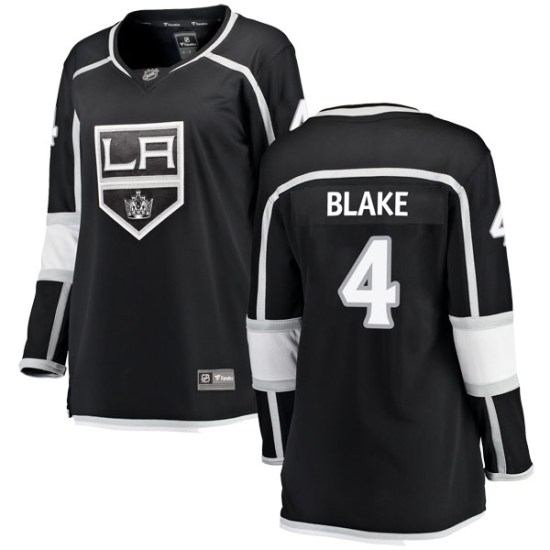 Rob Blake Los Angeles Kings Women's Breakaway Home Fanatics Branded Jersey - Black