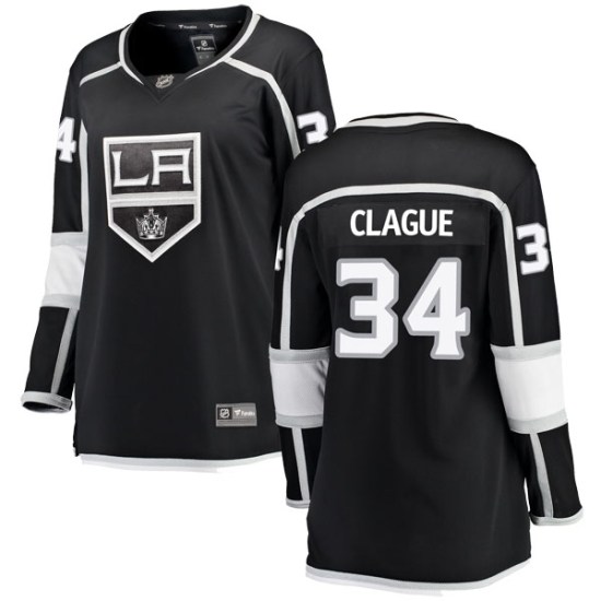Kale Clague Los Angeles Kings Women's Breakaway Home Fanatics Branded Jersey - Black