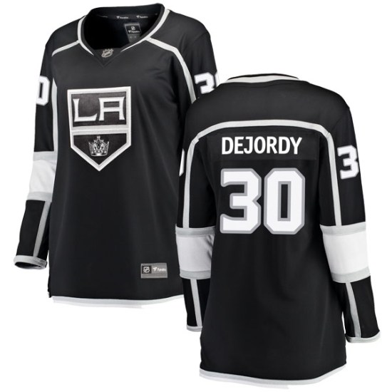 Denis Dejordy Los Angeles Kings Women's Breakaway Home Fanatics Branded Jersey - Black