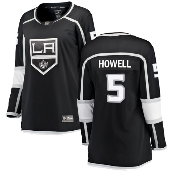 Harry Howell Los Angeles Kings Women's Breakaway Home Fanatics Branded Jersey - Black