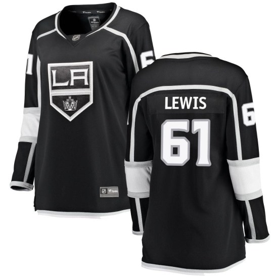 Trevor Lewis Los Angeles Kings Women's Breakaway Home Fanatics Branded Jersey - Black
