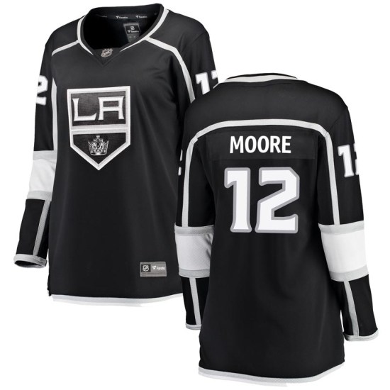 Trevor Moore Los Angeles Kings Women's Breakaway Home Fanatics Branded Jersey - Black