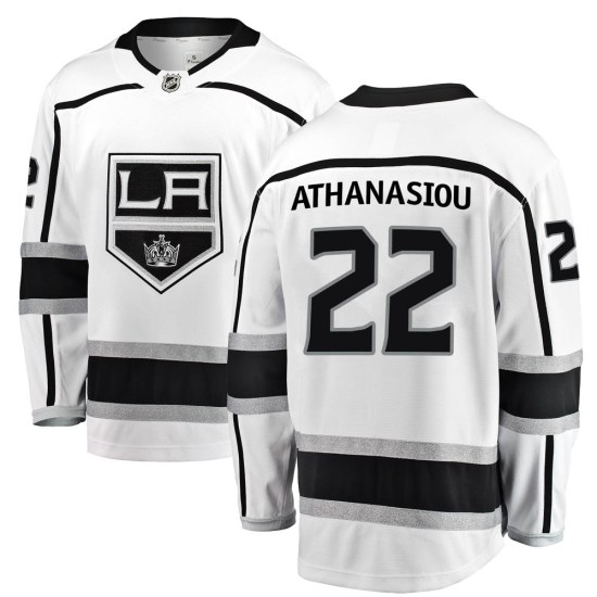 Andreas Athanasiou Los Angeles Kings Breakaway Away Fanatics Branded Jersey - White