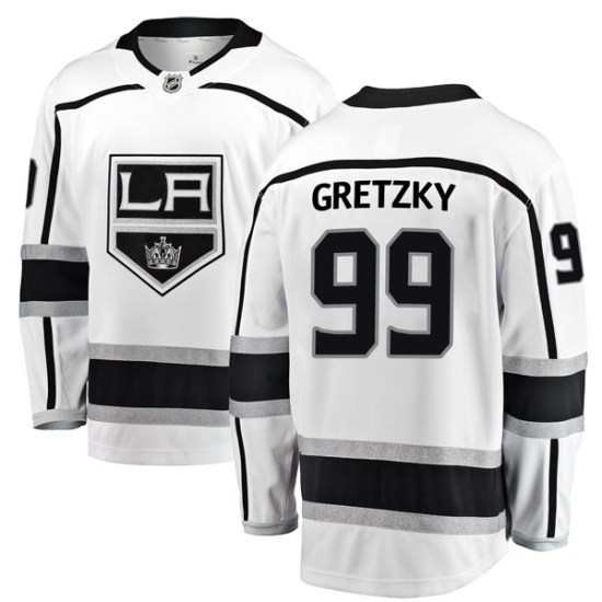 Wayne Gretzky Los Angeles Kings Breakaway Away Fanatics Branded Jersey - White