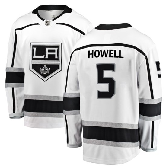 Harry Howell Los Angeles Kings Breakaway Away Fanatics Branded Jersey - White