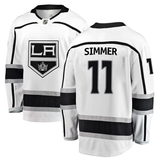 Charlie Simmer Los Angeles Kings Breakaway Away Fanatics Branded Jersey - White