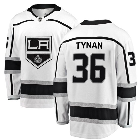 T.J. Tynan Los Angeles Kings Breakaway Away Fanatics Branded Jersey - White