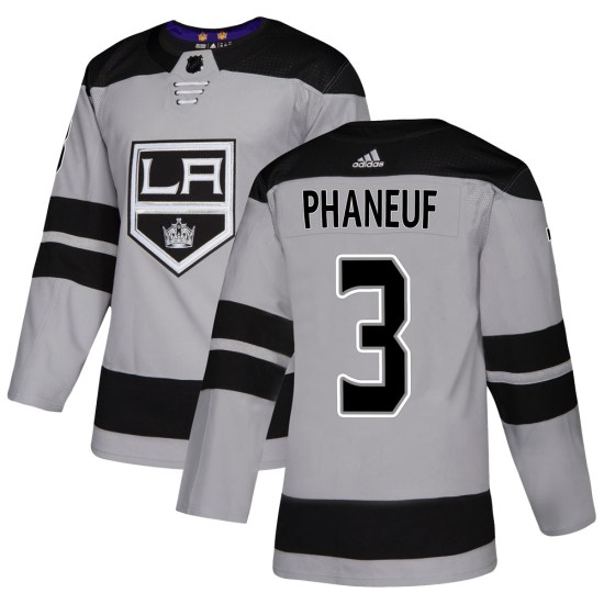 Dion Phaneuf Los Angeles Kings Authentic Alternate Adidas Jersey - Gray