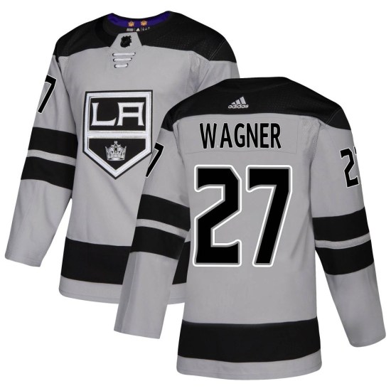 Austin Wagner Los Angeles Kings Authentic Alternate Adidas Jersey - Gray