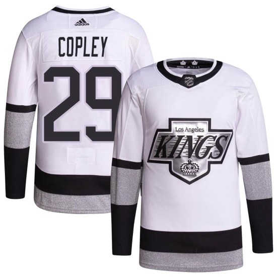 Pheonix Copley Los Angeles Kings Youth Authentic 2021/22 Alternate Primegreen Pro Player Adidas Jersey - White
