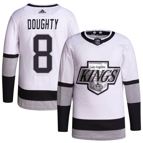 Drew Doughty Los Angeles Kings Youth Authentic 2021/22 Alternate Primegreen Pro Player Adidas Jersey - White