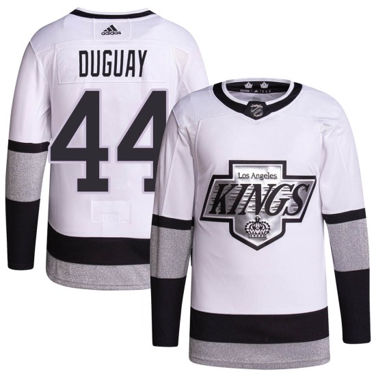 Ron Duguay Los Angeles Kings Youth Authentic 2021/22 Alternate Primegreen Pro Player Adidas Jersey - White