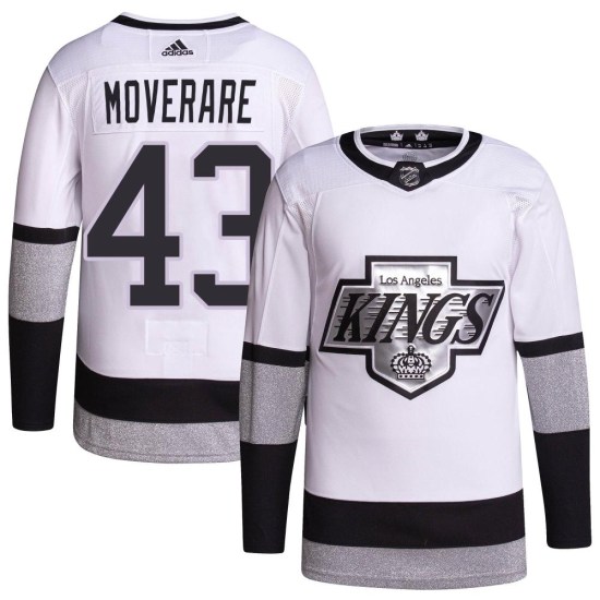 Jacob Moverare Los Angeles Kings Youth Authentic 2021/22 Alternate Primegreen Pro Player Adidas Jersey - White