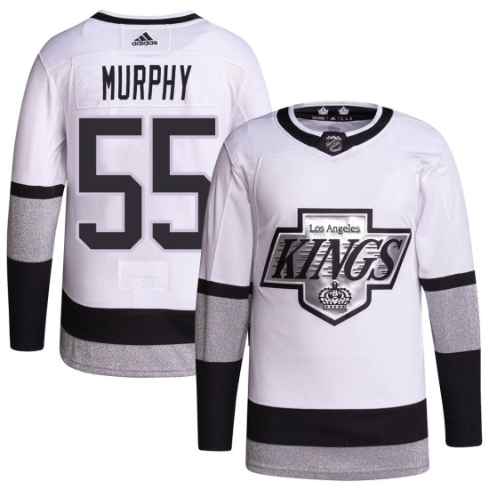 Larry Murphy Los Angeles Kings Youth Authentic 2021/22 Alternate Primegreen Pro Player Adidas Jersey - White