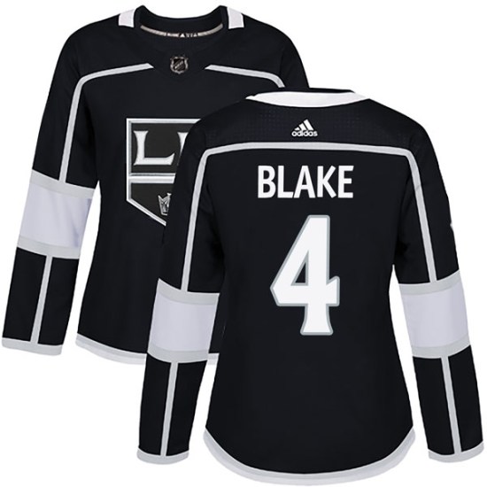 Rob Blake Los Angeles Kings Women's Authentic Home Adidas Jersey - Black
