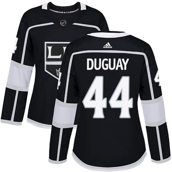 Ron Duguay Los Angeles Kings Women's Authentic Home Adidas Jersey - Black