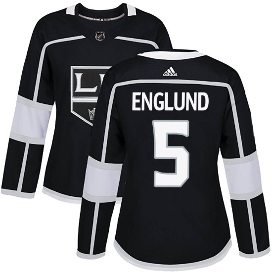 Andreas Englund Los Angeles Kings Women's Authentic Home Adidas Jersey - Black