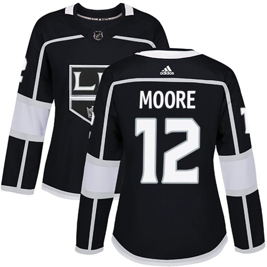 Trevor Moore Los Angeles Kings Women's Authentic Home Adidas Jersey - Black