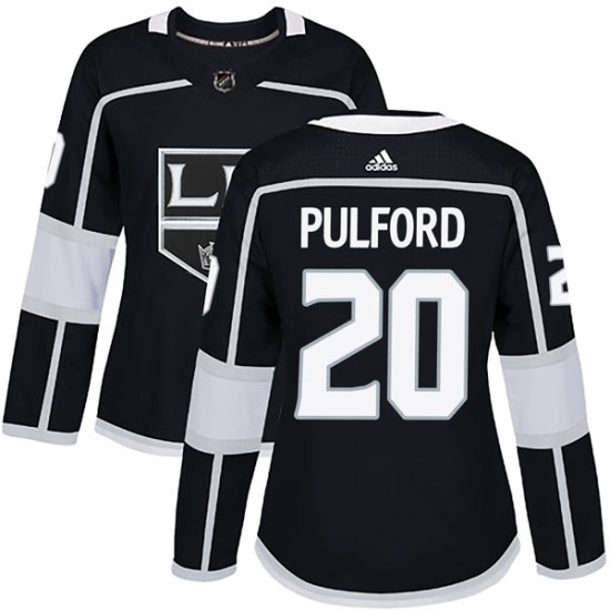 Bob Pulford Los Angeles Kings Women's Authentic Home Adidas Jersey - Black