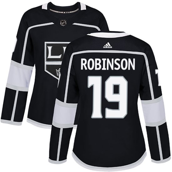 Larry Robinson Los Angeles Kings Women's Authentic Home Adidas Jersey - Black