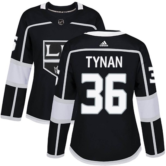 T.J. Tynan Los Angeles Kings Women's Authentic Home Adidas Jersey - Black