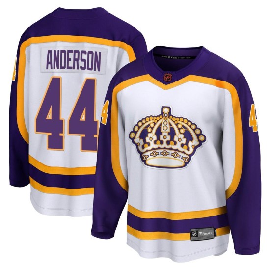 Mikey Anderson Los Angeles Kings Breakaway Special Edition 2.0 Fanatics Branded Jersey - White