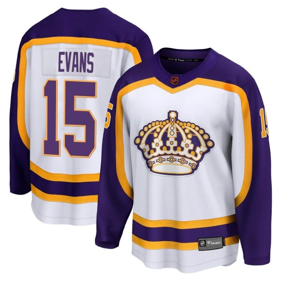 Daryl Evans Los Angeles Kings Breakaway Special Edition 2.0 Fanatics Branded Jersey - White