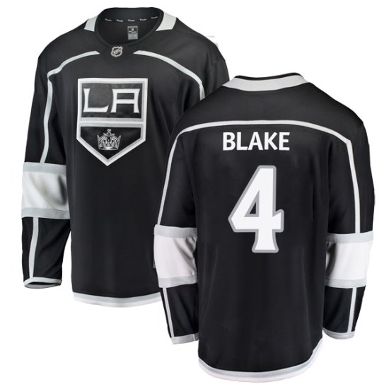 Rob Blake Los Angeles Kings Youth Breakaway Home Fanatics Branded Jersey - Black