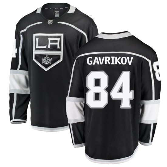 Vladislav Gavrikov Los Angeles Kings Youth Breakaway Home Fanatics Branded Jersey - Black