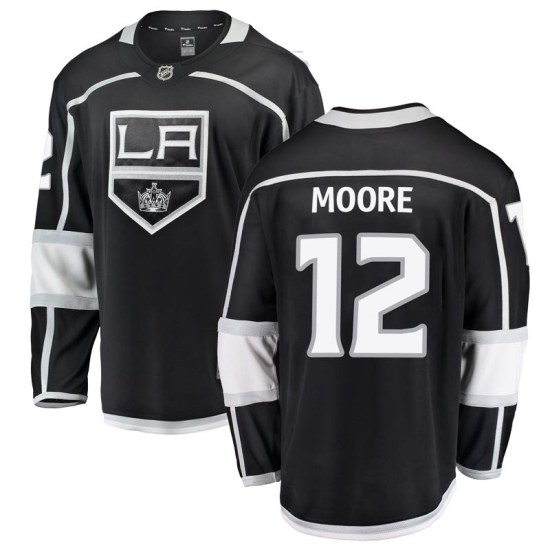 Trevor Moore Los Angeles Kings Youth Breakaway Home Fanatics Branded Jersey - Black