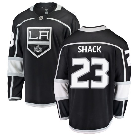 Eddie Shack Los Angeles Kings Youth Breakaway Home Fanatics Branded Jersey - Black