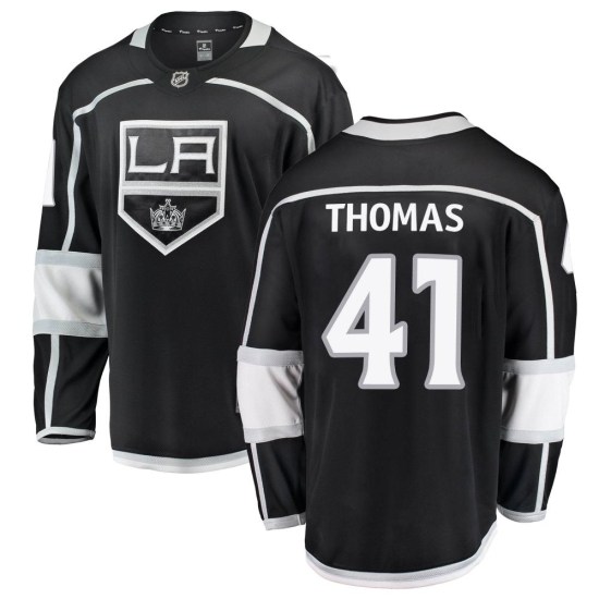 Akil Thomas Los Angeles Kings Youth Breakaway Home Fanatics Branded Jersey - Black