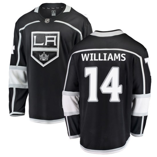 Justin Williams Los Angeles Kings Youth Breakaway Home Fanatics Branded Jersey - Black