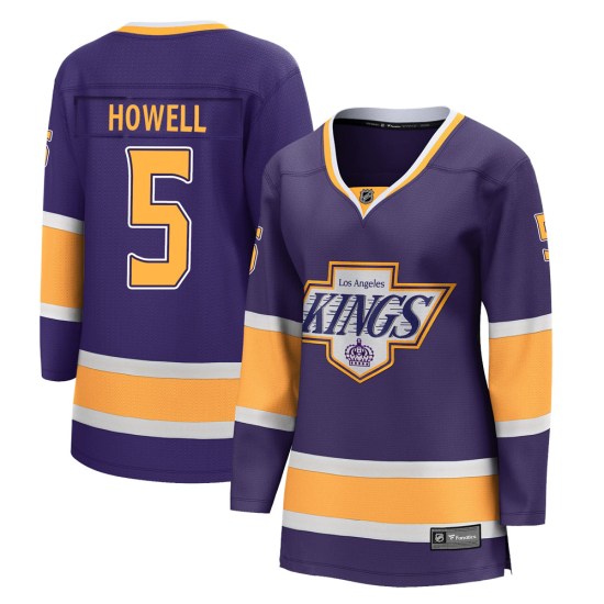 Harry Howell Los Angeles Kings Women's Breakaway 2020/21 Special Edition Fanatics Branded Jersey - Purple