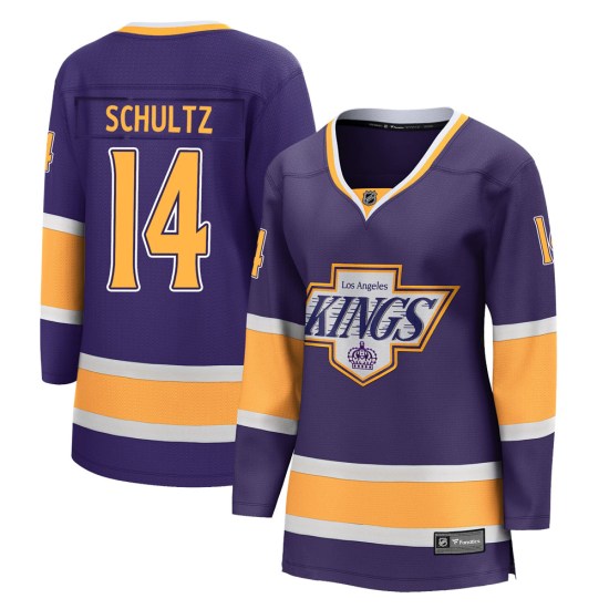 Dave Schultz Los Angeles Kings Women's Breakaway 2020/21 Special Edition Fanatics Branded Jersey - Purple