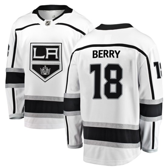 Bob Berry Los Angeles Kings Youth Breakaway Away Fanatics Branded Jersey - White