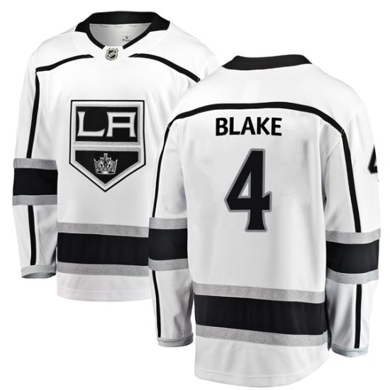 Rob Blake Los Angeles Kings Youth Breakaway Away Fanatics Branded Jersey - White