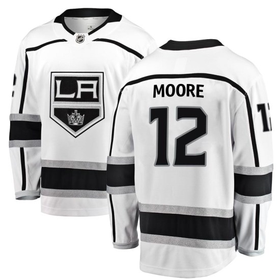 Trevor Moore Los Angeles Kings Youth Breakaway Away Fanatics Branded Jersey - White