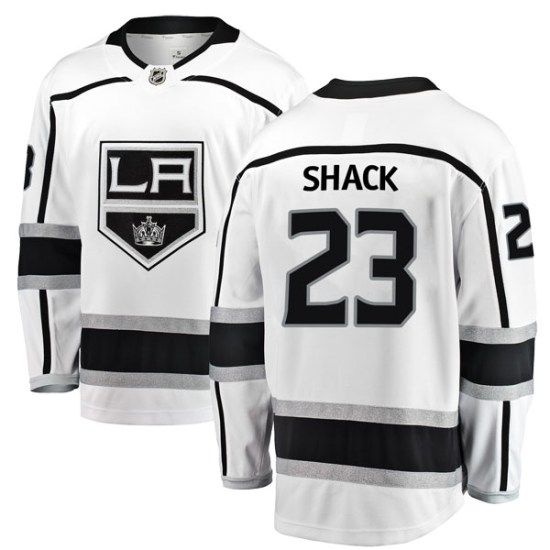 Eddie Shack Los Angeles Kings Youth Breakaway Away Fanatics Branded Jersey - White