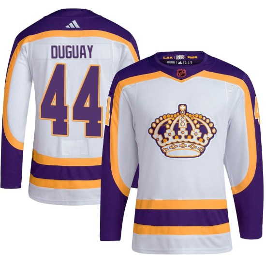 Ron Duguay Los Angeles Kings Authentic Reverse Retro 2.0 Adidas Jersey - White