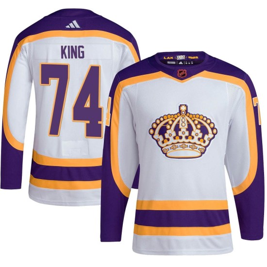 Dwight King Los Angeles Kings Authentic Reverse Retro 2.0 Adidas Jersey - White