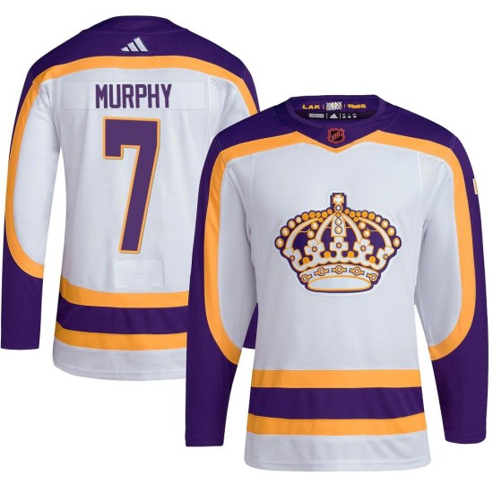 Mike Murphy Los Angeles Kings Authentic Reverse Retro 2.0 Adidas Jersey - White