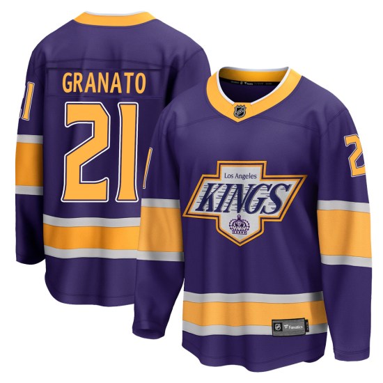 Tony Granato Los Angeles Kings Breakaway 2020/21 Special Edition Fanatics Branded Jersey - Purple