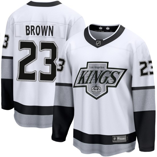 Dustin Brown Los Angeles Kings Youth Premier Breakaway Alternate Fanatics Branded Jersey - White