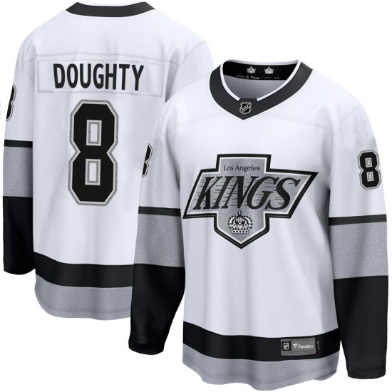 Drew Doughty Los Angeles Kings Youth Premier Breakaway Alternate Fanatics Branded Jersey - White