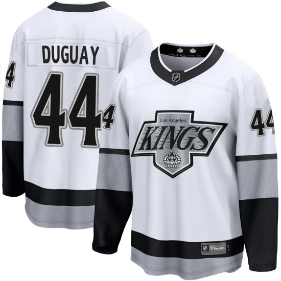 Ron Duguay Los Angeles Kings Youth Premier Breakaway Alternate Fanatics Branded Jersey - White