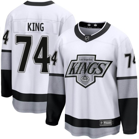 Dwight King Los Angeles Kings Youth Premier Breakaway Alternate Fanatics Branded Jersey - White