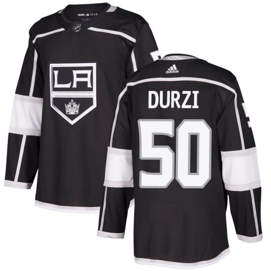 Sean Durzi Los Angeles Kings Youth Authentic Home Adidas Jersey - Black