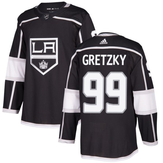Wayne Gretzky Los Angeles Kings Youth Authentic Home Adidas Jersey - Black